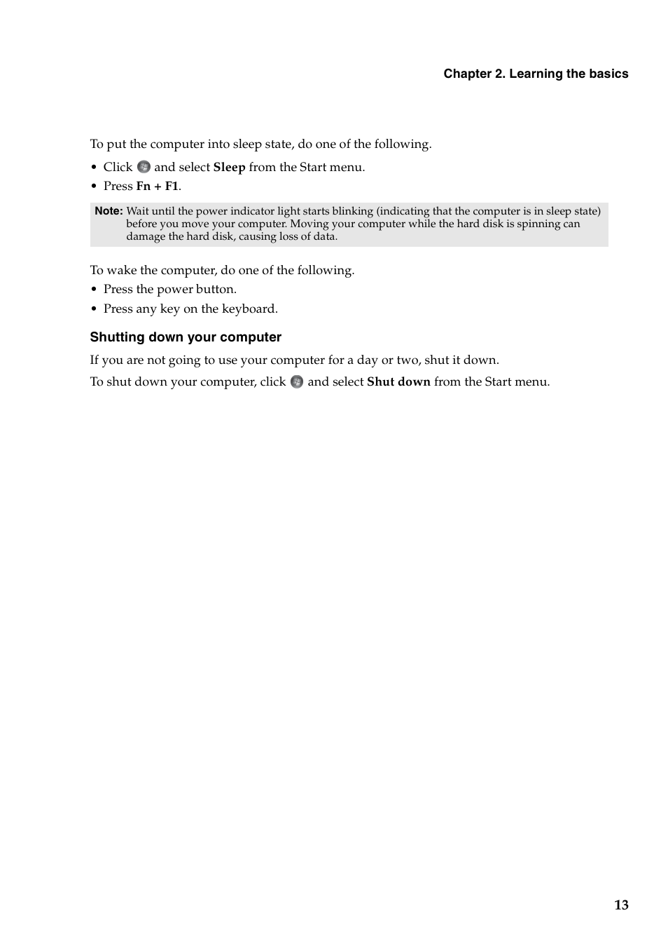 Lenovo V470 Notebook User Manual | Page 17 / 70