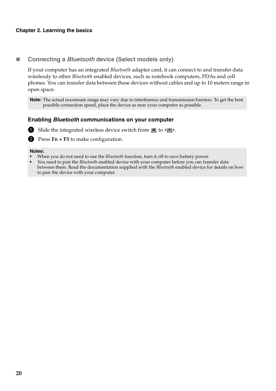 Lenovo V470 Notebook User Manual | Page 24 / 70