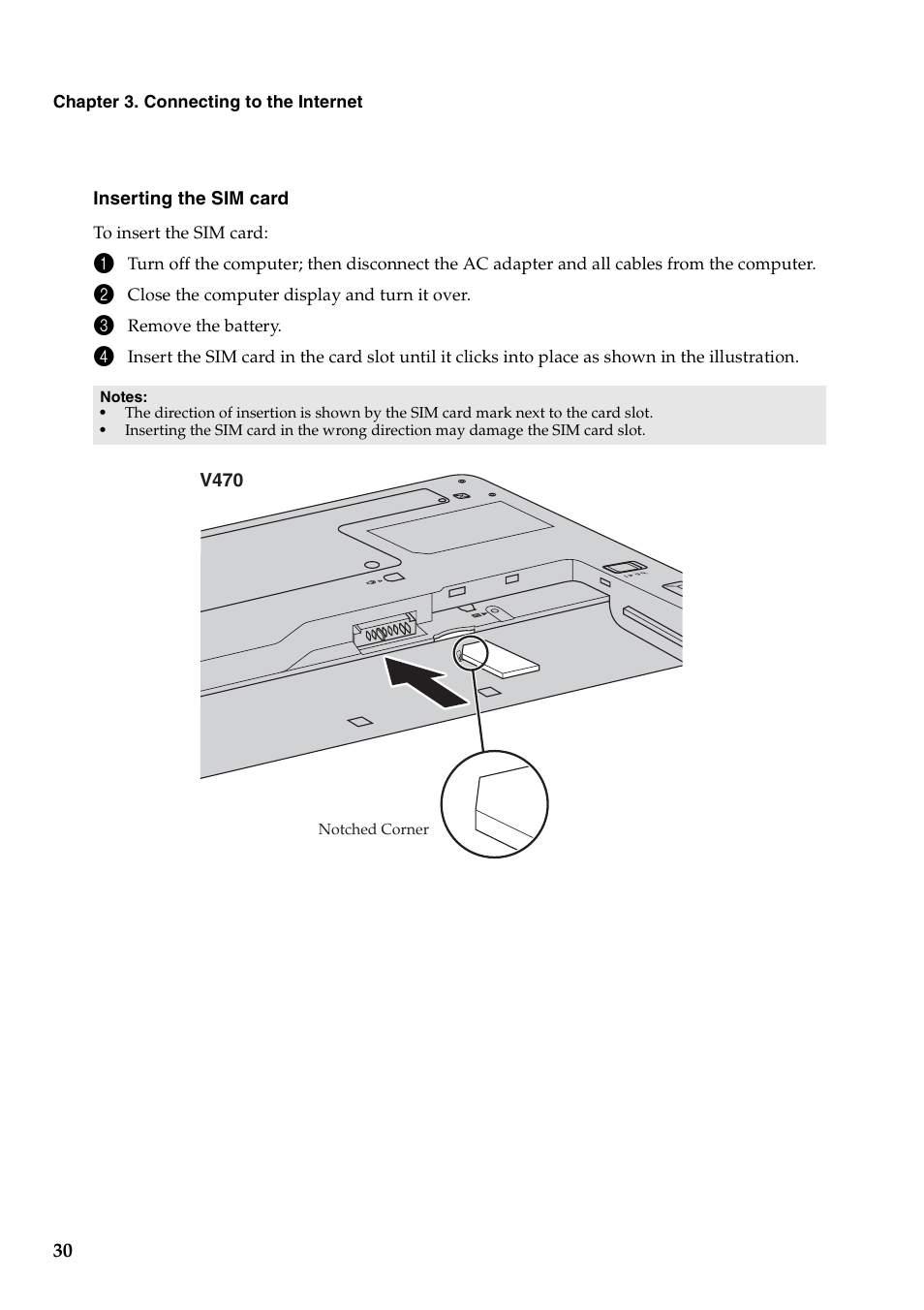 Lenovo V470 Notebook User Manual | Page 34 / 70