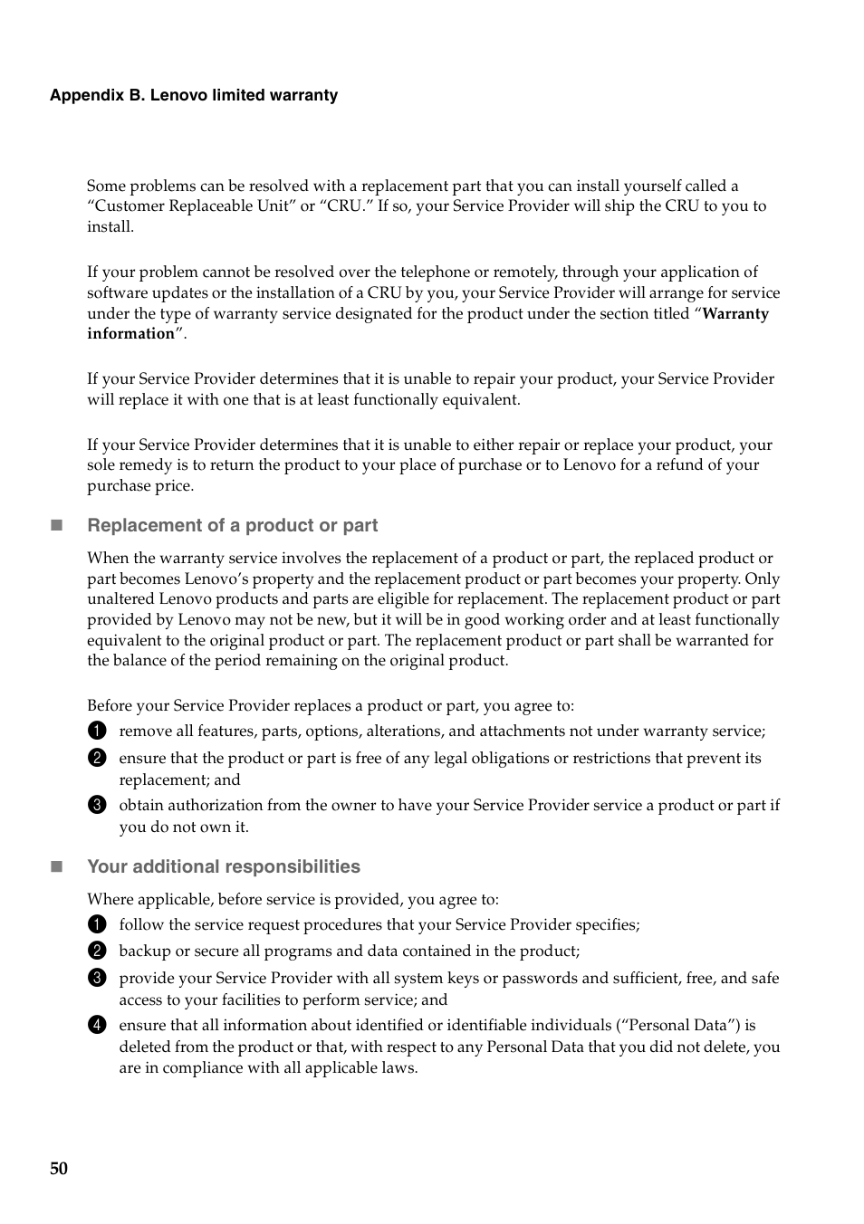 Lenovo V470 Notebook User Manual | Page 54 / 70