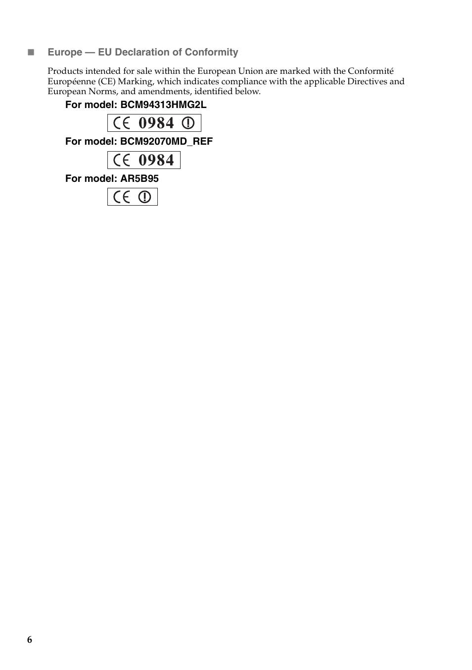 Lenovo B570e Notebook User Manual | Page 7 / 24