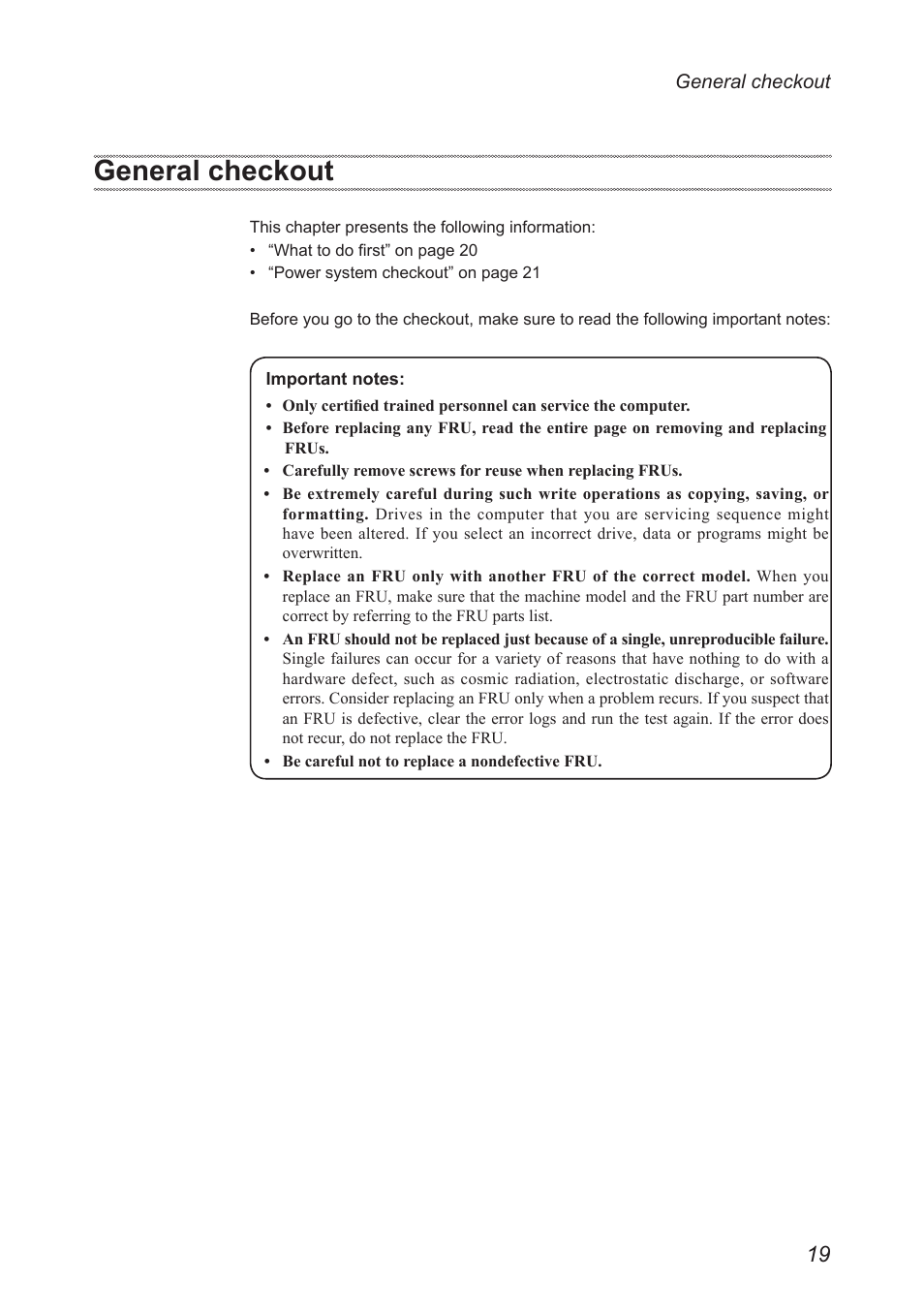 General checkout | Lenovo M5400 Touch Notebook User Manual | Page 23 / 97