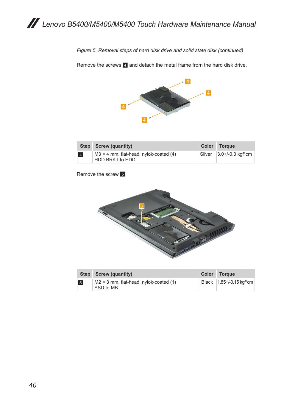 Lenovo M5400 Touch Notebook User Manual | Page 44 / 97