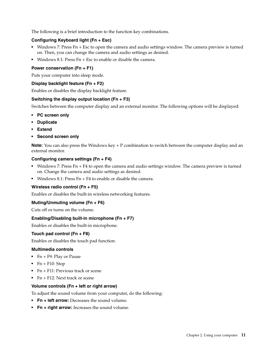 Lenovo K2450 Notebook User Manual | Page 25 / 56