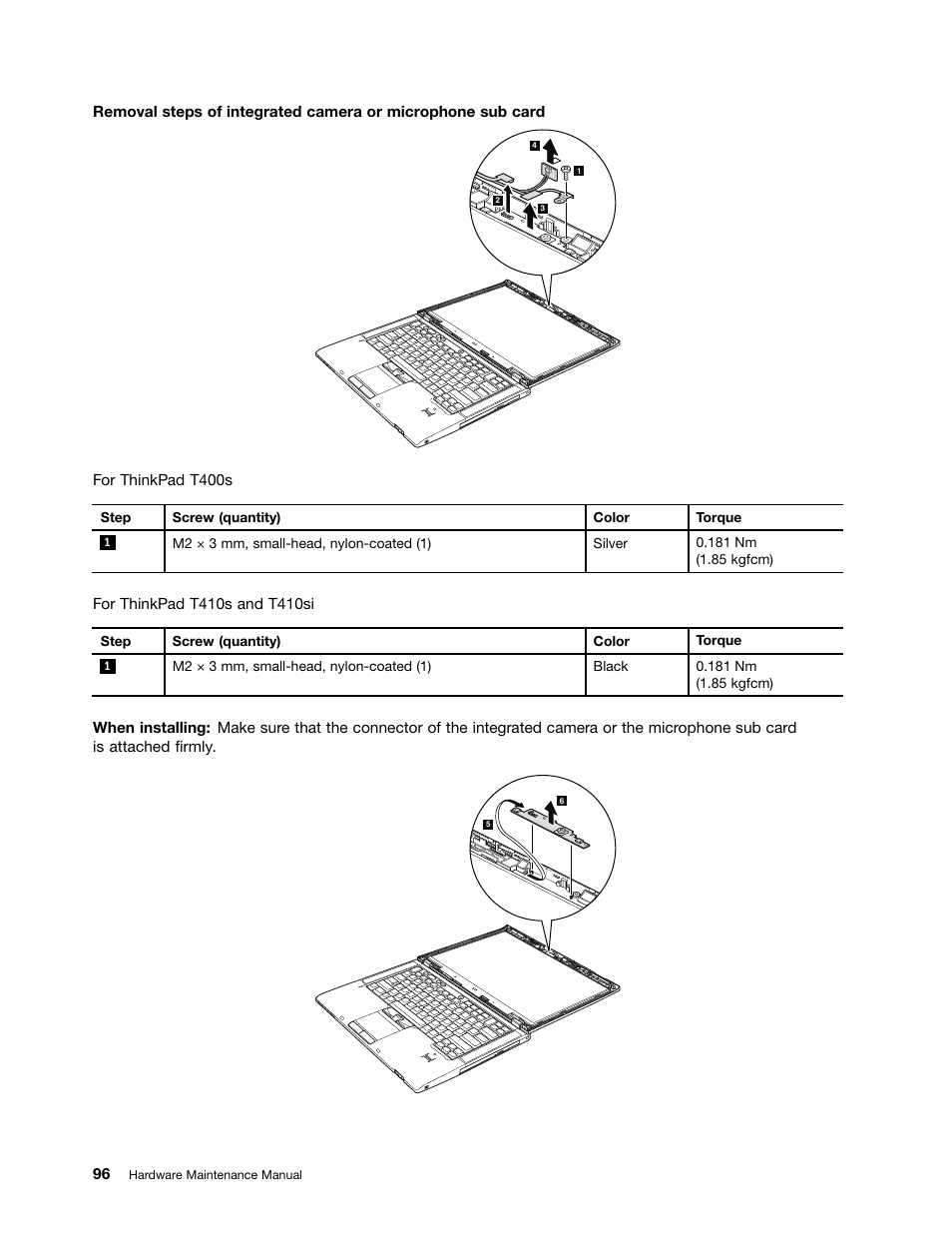 Lenovo ThinkPad T410s User Manual | Page 102 / 166