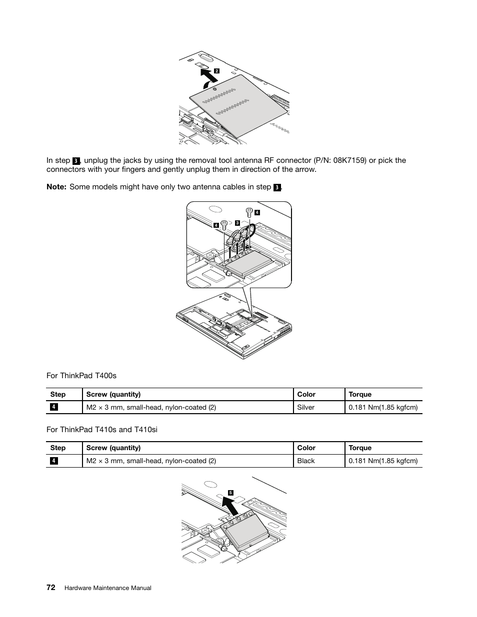 Lenovo ThinkPad T410s User Manual | Page 78 / 166