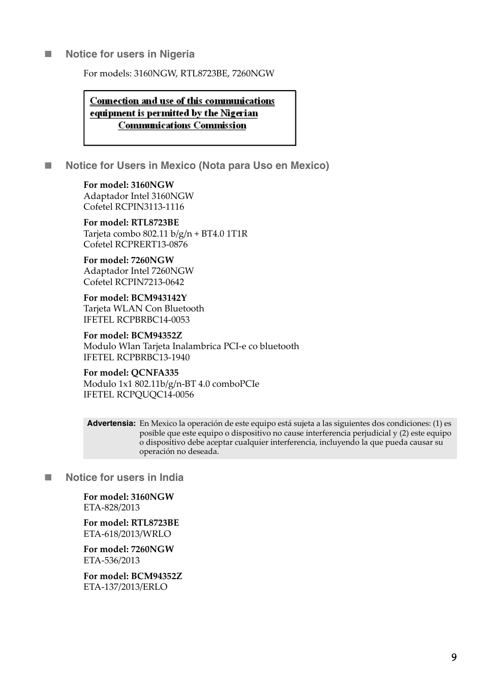 Lenovo Y50-70 User Manual | Page 9 / 15