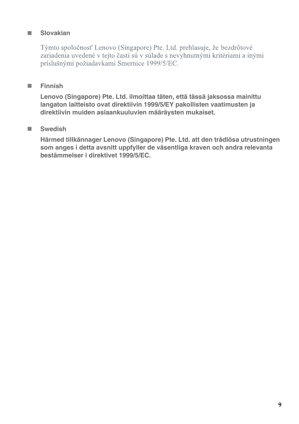 Lenovo IdeaPad P500 Touch Notebook User Manual | Page 10 / 28