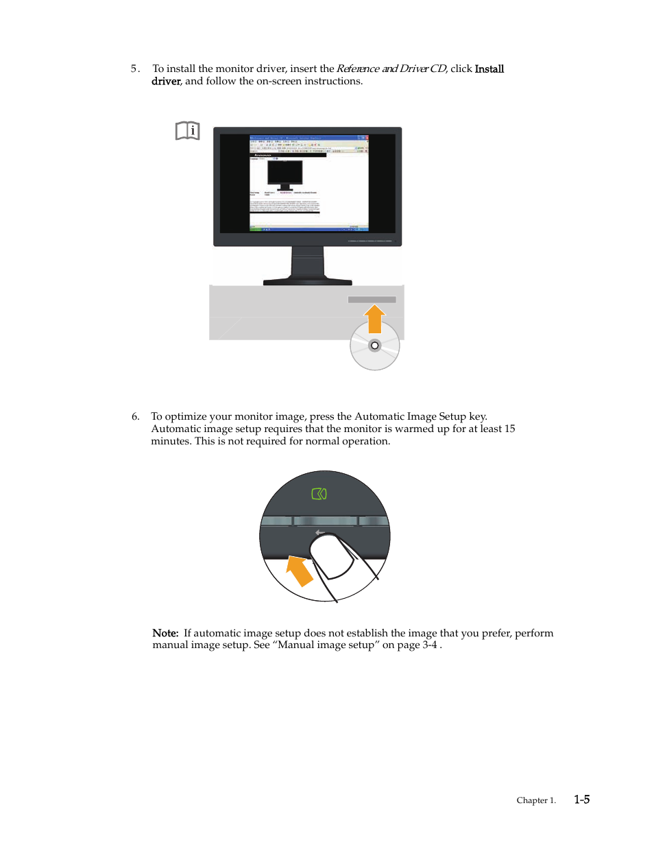 Lenovo LS1922 Wide 18.5 inch LCD Monitor User Manual | Page 8 / 30