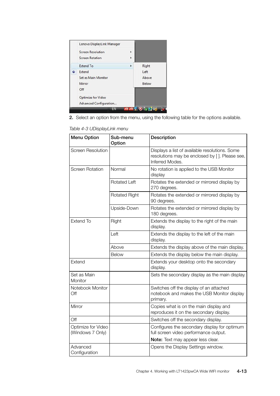Lenovo ThinkVision LT1423p 13.3-inch IPS WLED Backlit LCD Mobile Touch Monitor With Pen User Manual | Page 39 / 86