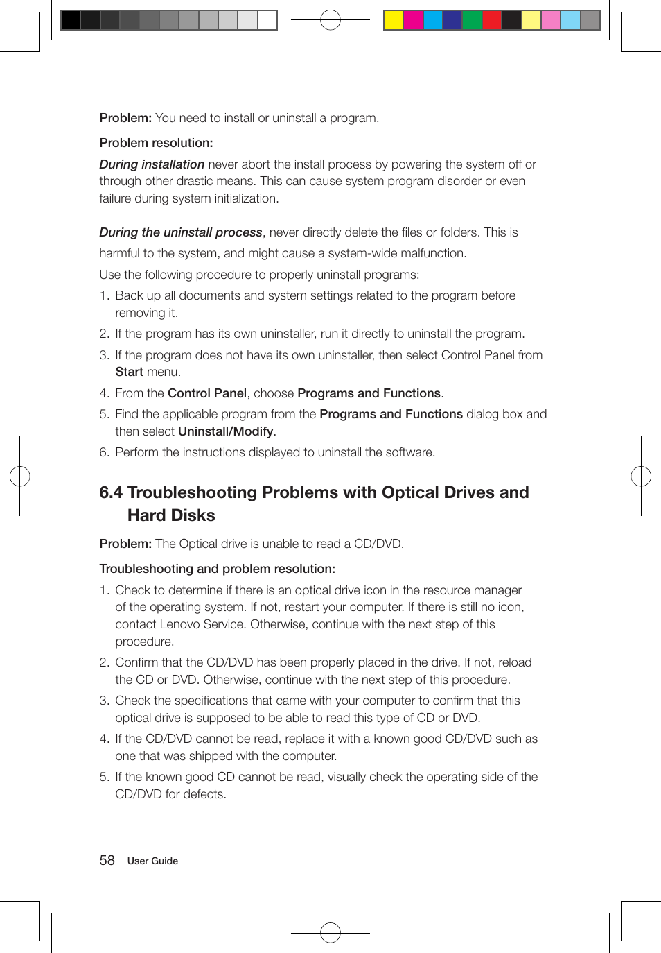 Lenovo IdeaCentre A700 User Manual | Page 63 / 67