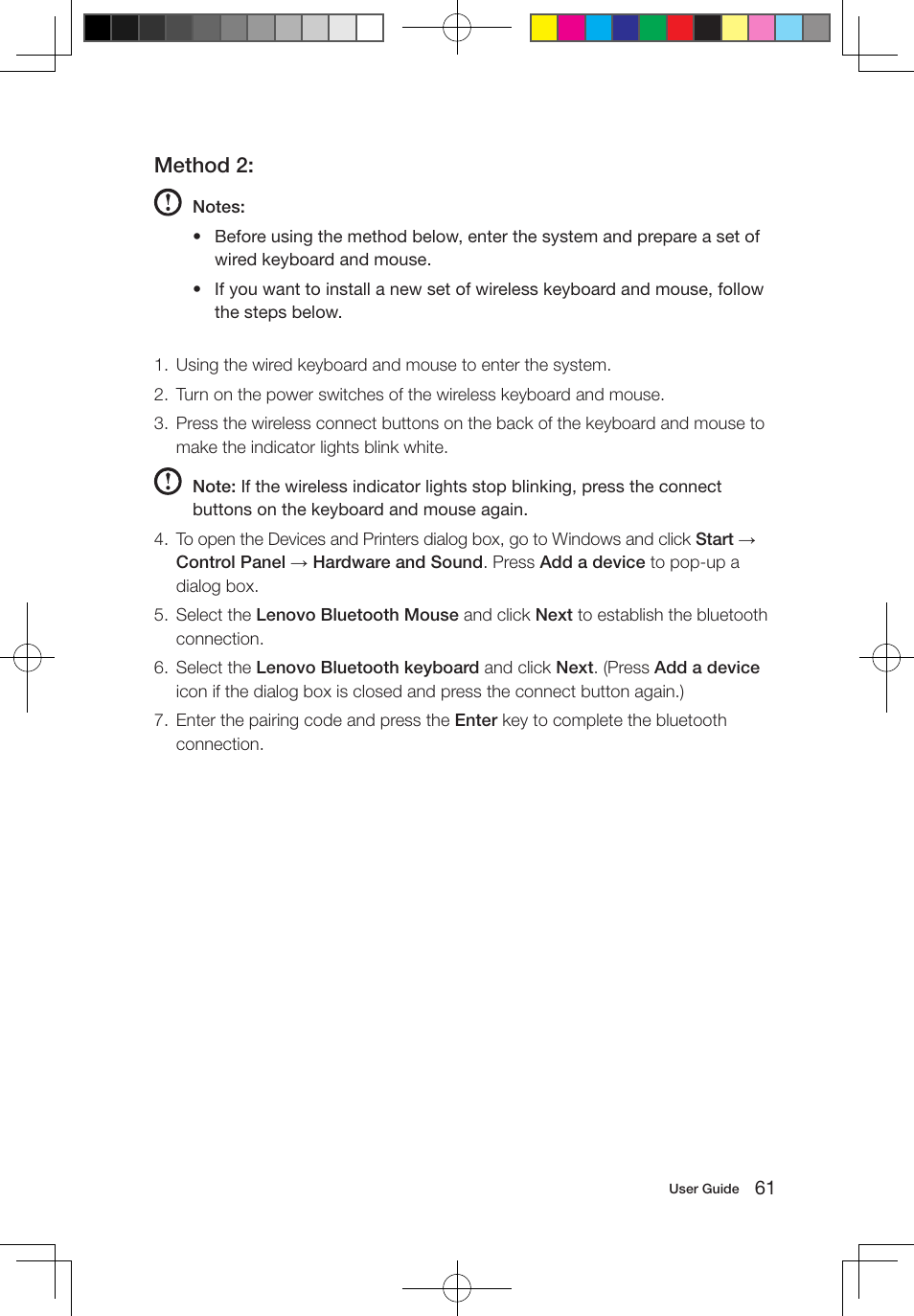 Method 2 | Lenovo IdeaCentre A700 User Manual | Page 66 / 67
