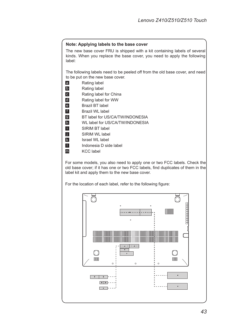 Lenovo IdeaPad Z410 Notebook User Manual | Page 47 / 114