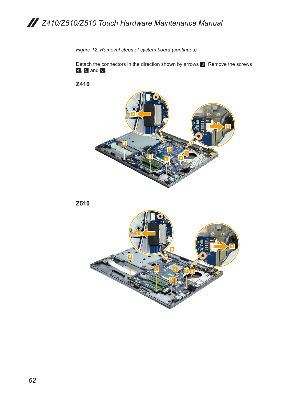 Z410, Z510 | Lenovo IdeaPad Z410 Notebook User Manual | Page 66 / 114