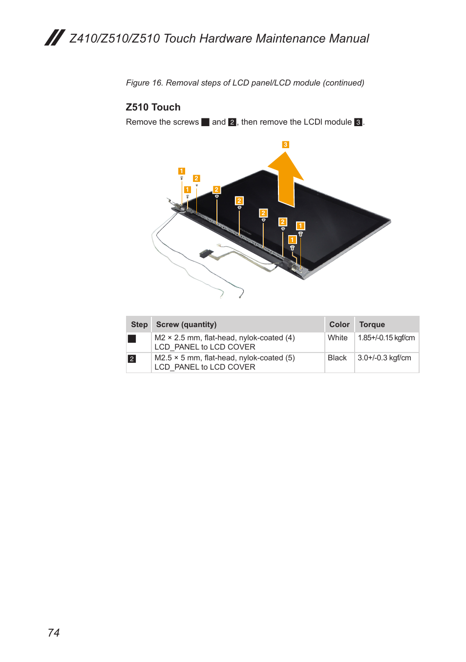 Z510 touch | Lenovo IdeaPad Z410 Notebook User Manual | Page 78 / 114