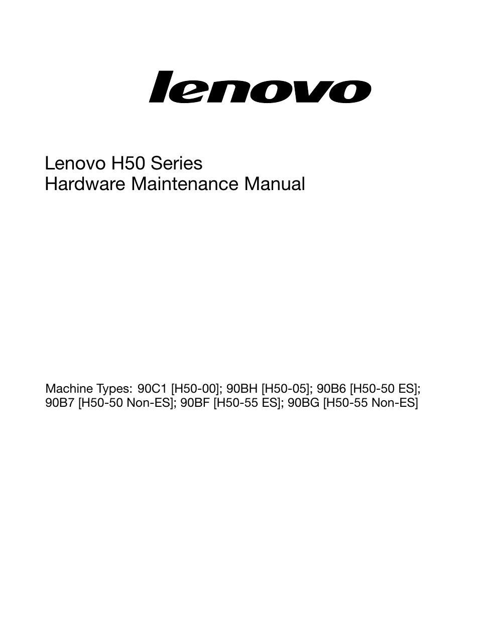 Lenovo h50 series hardware maintenance manual | Lenovo H50-50 Desktop User Manual | Page 3 / 91