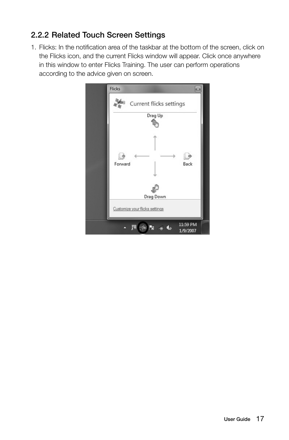 2 related touch screen settings | Lenovo IdeaCentre B540 User Manual | Page 22 / 67