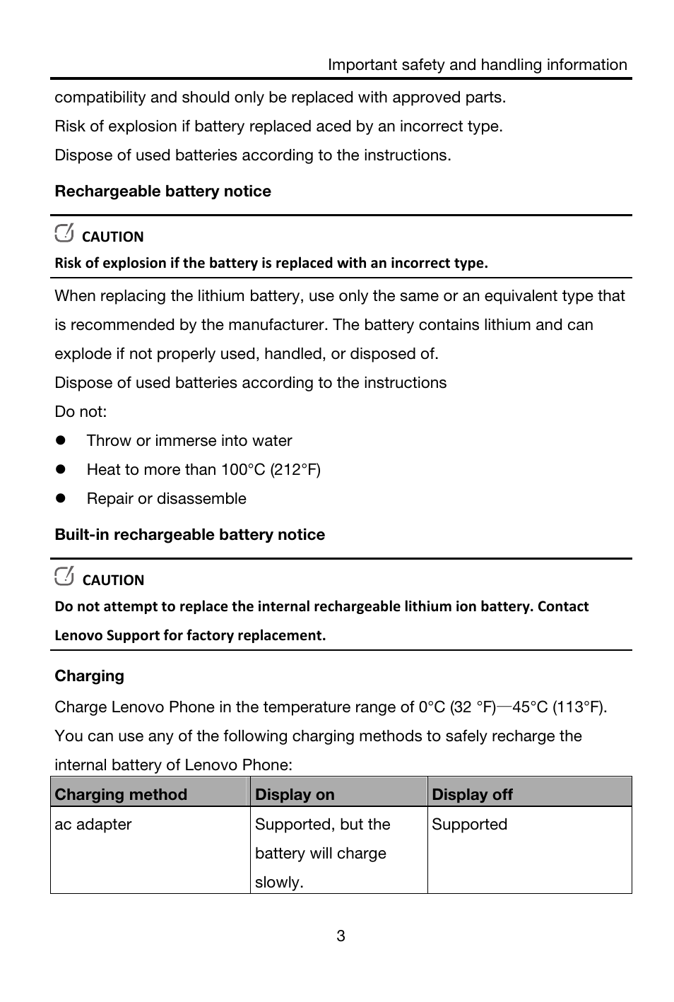 Lenovo A859 Smartphone Lenovo User Manual | Page 5 / 20