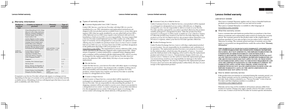 Lenovo IdeaPad S205 User Manual | 2 pages
