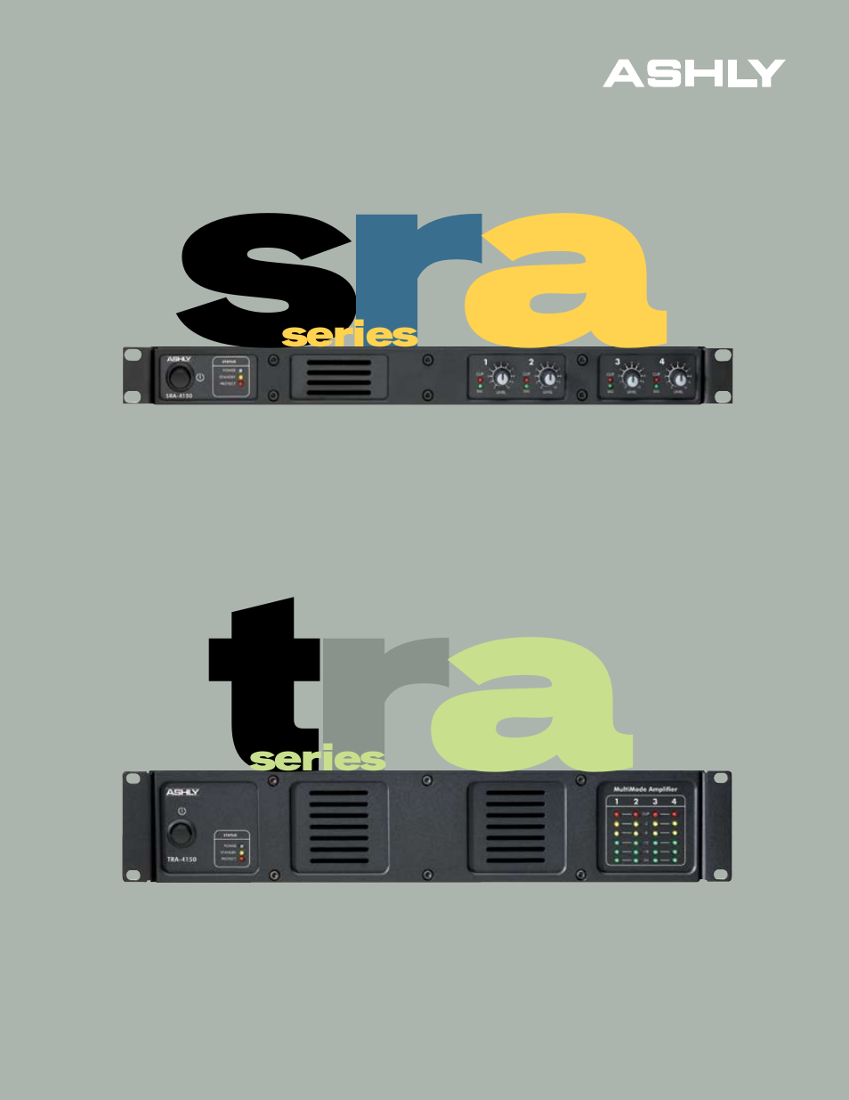 Ashly TRA Series User Manual | 4 pages