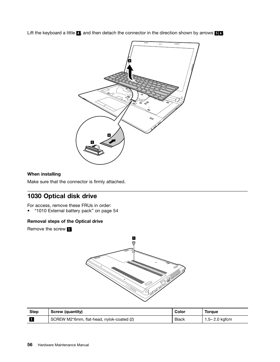 1030 optical disk drive | Lenovo E40-70 Notebook User Manual | Page 62 / 90