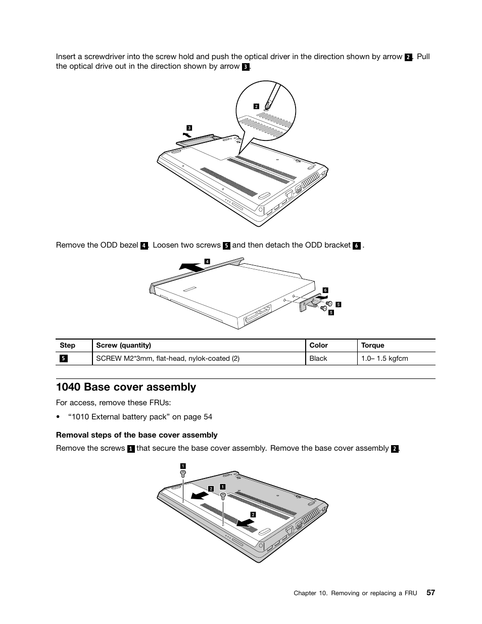 1040 base cover assembly | Lenovo E40-70 Notebook User Manual | Page 63 / 90