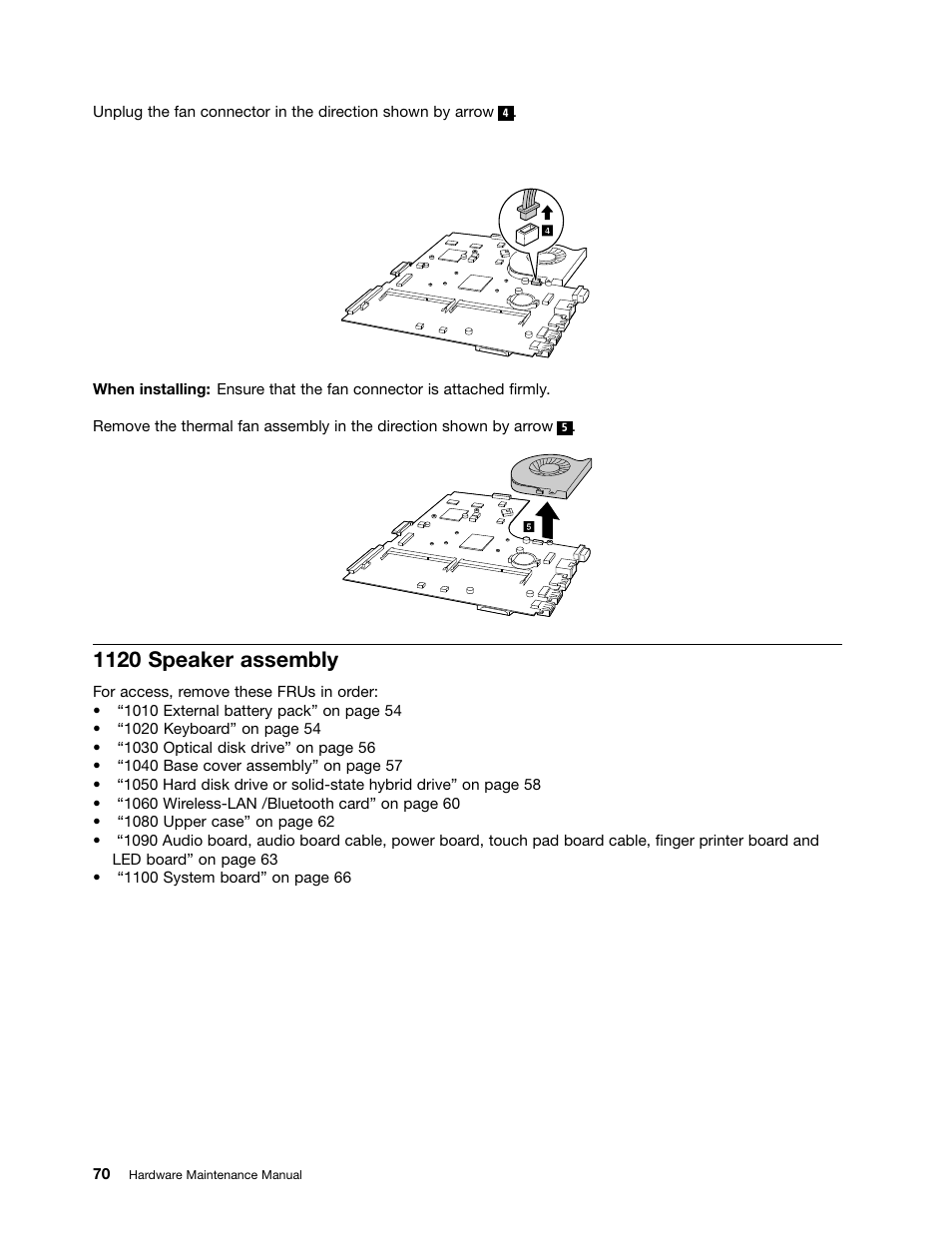 1120 speaker assembly | Lenovo E40-70 Notebook User Manual | Page 76 / 90