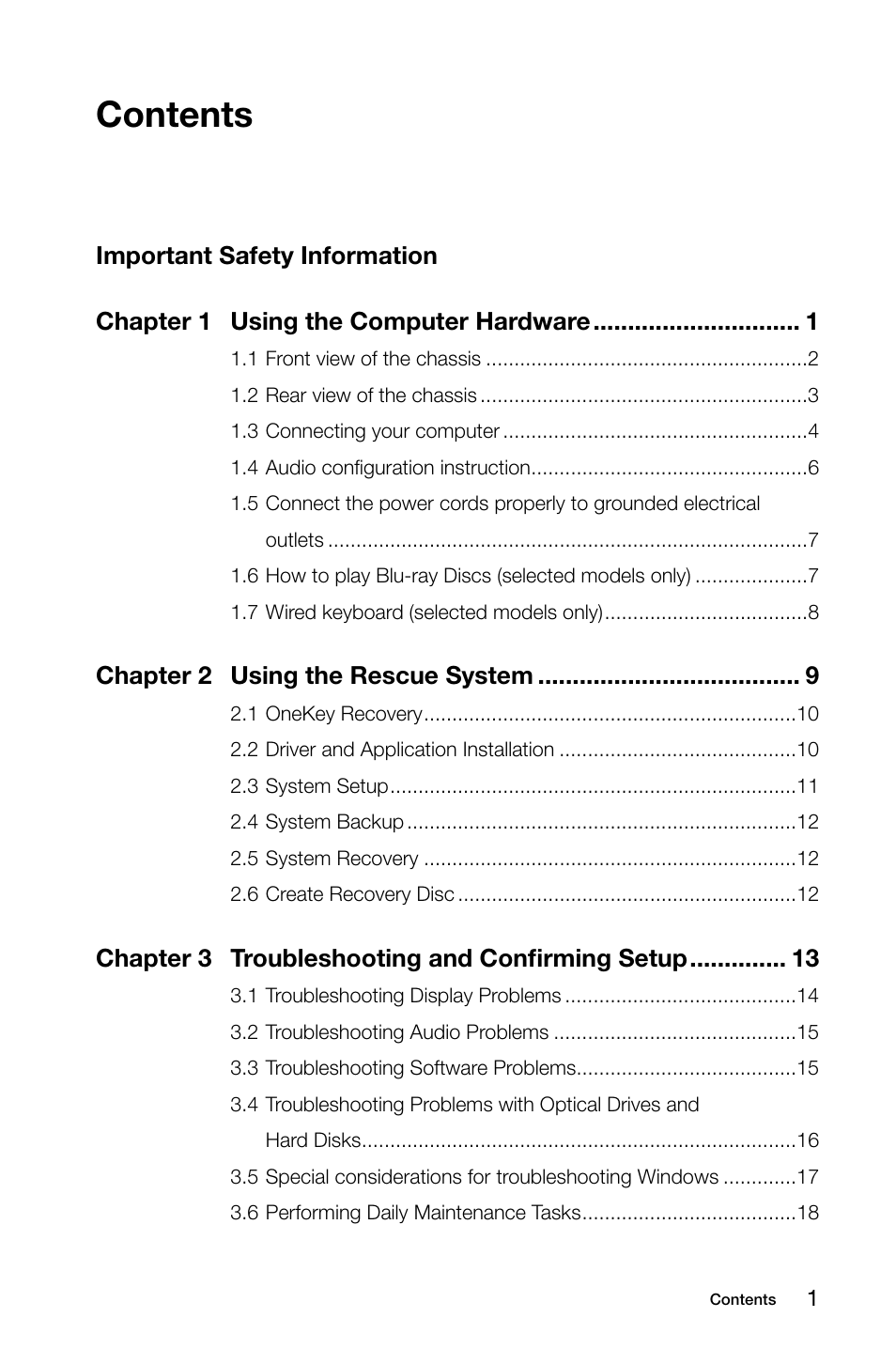 Lenovo H520s Desktop User Manual | Page 4 / 43