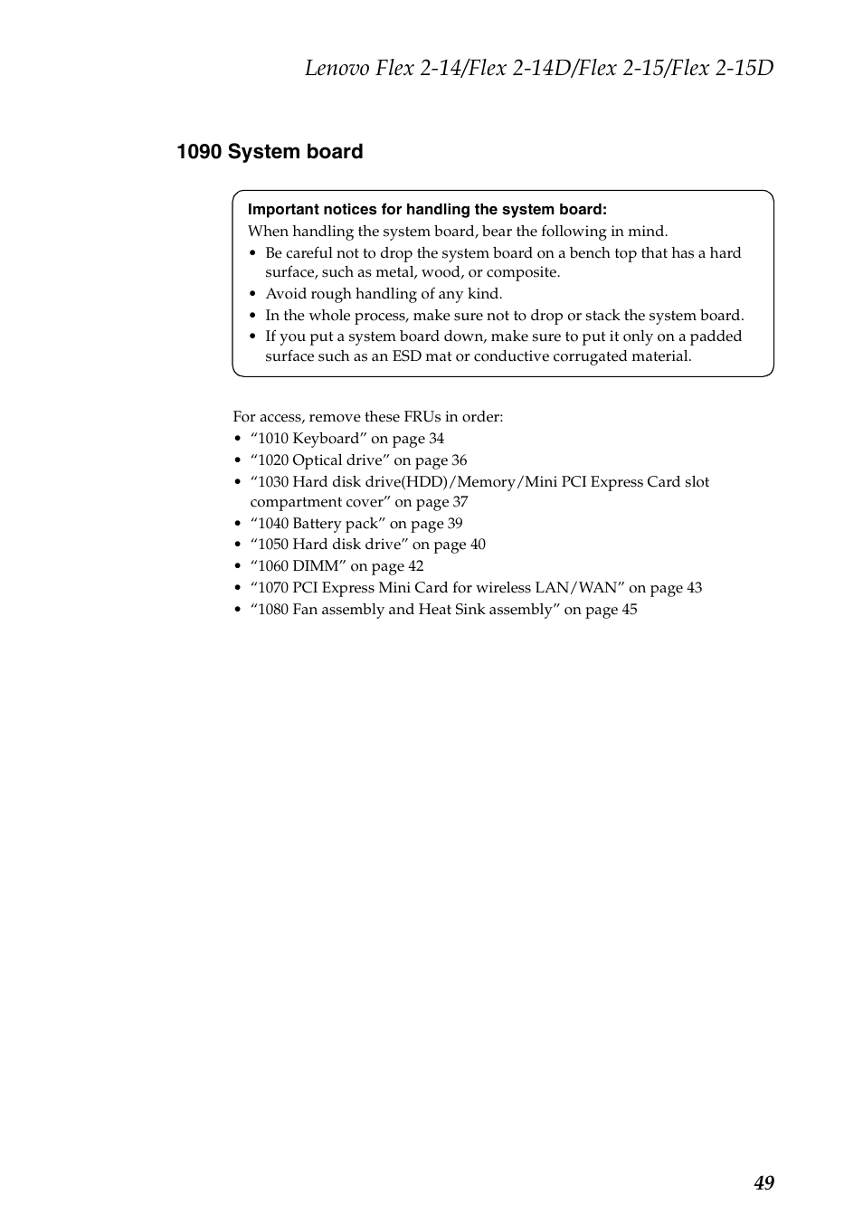 1090 system board | Lenovo Flex 2-15D Notebook Lenovo User Manual | Page 53 / 109