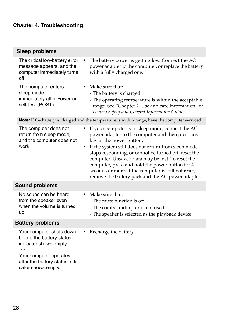 Lenovo E10-30 User Manual | Page 32 / 42