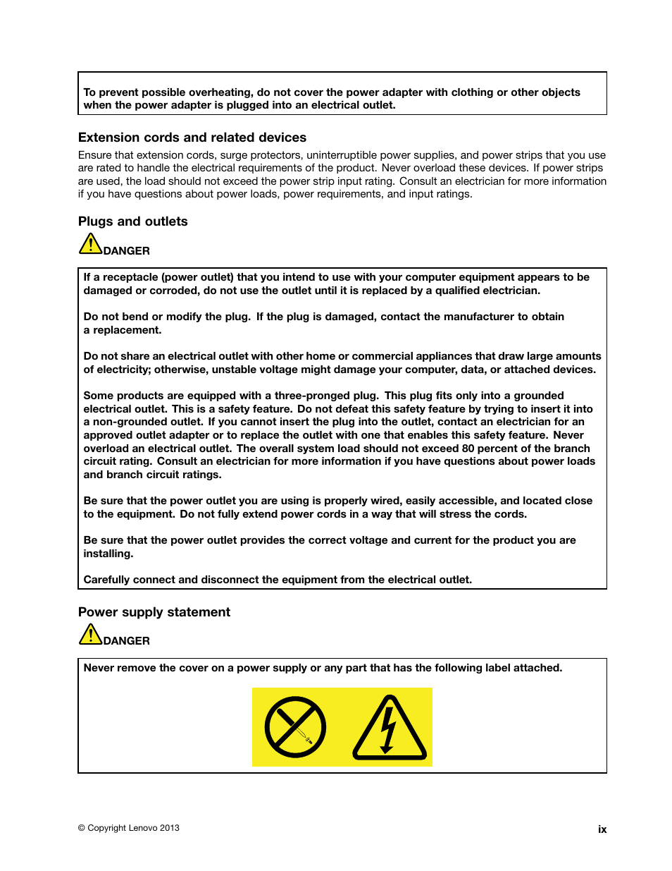 Lenovo ThinkPad Yoga User Manual | Page 11 / 152