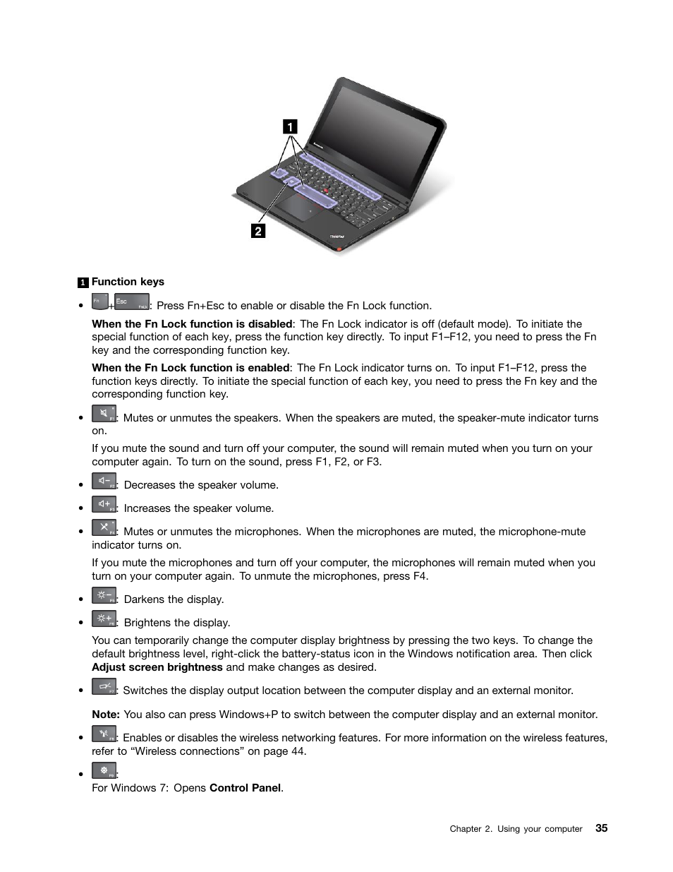 Lenovo ThinkPad Yoga User Manual | Page 51 / 152