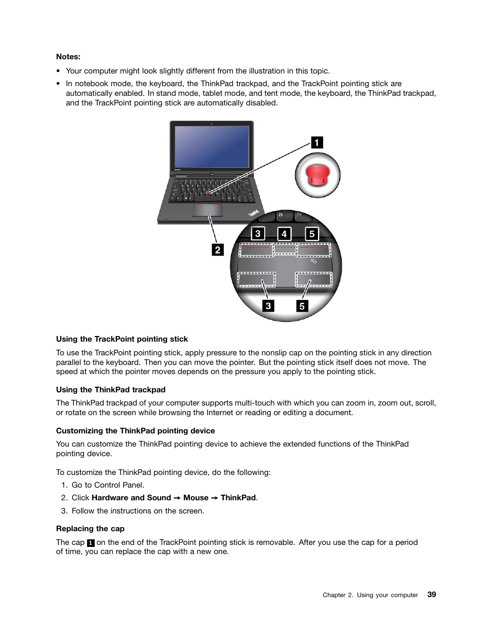 Lenovo ThinkPad Yoga User Manual | Page 55 / 152