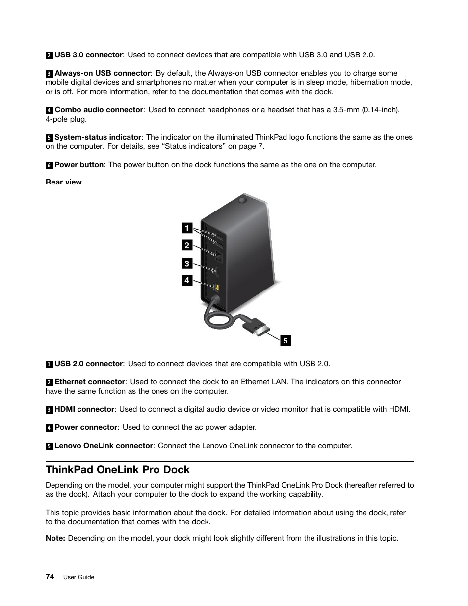 Thinkpad onelink pro dock | Lenovo ThinkPad Yoga User Manual | Page 90 / 152