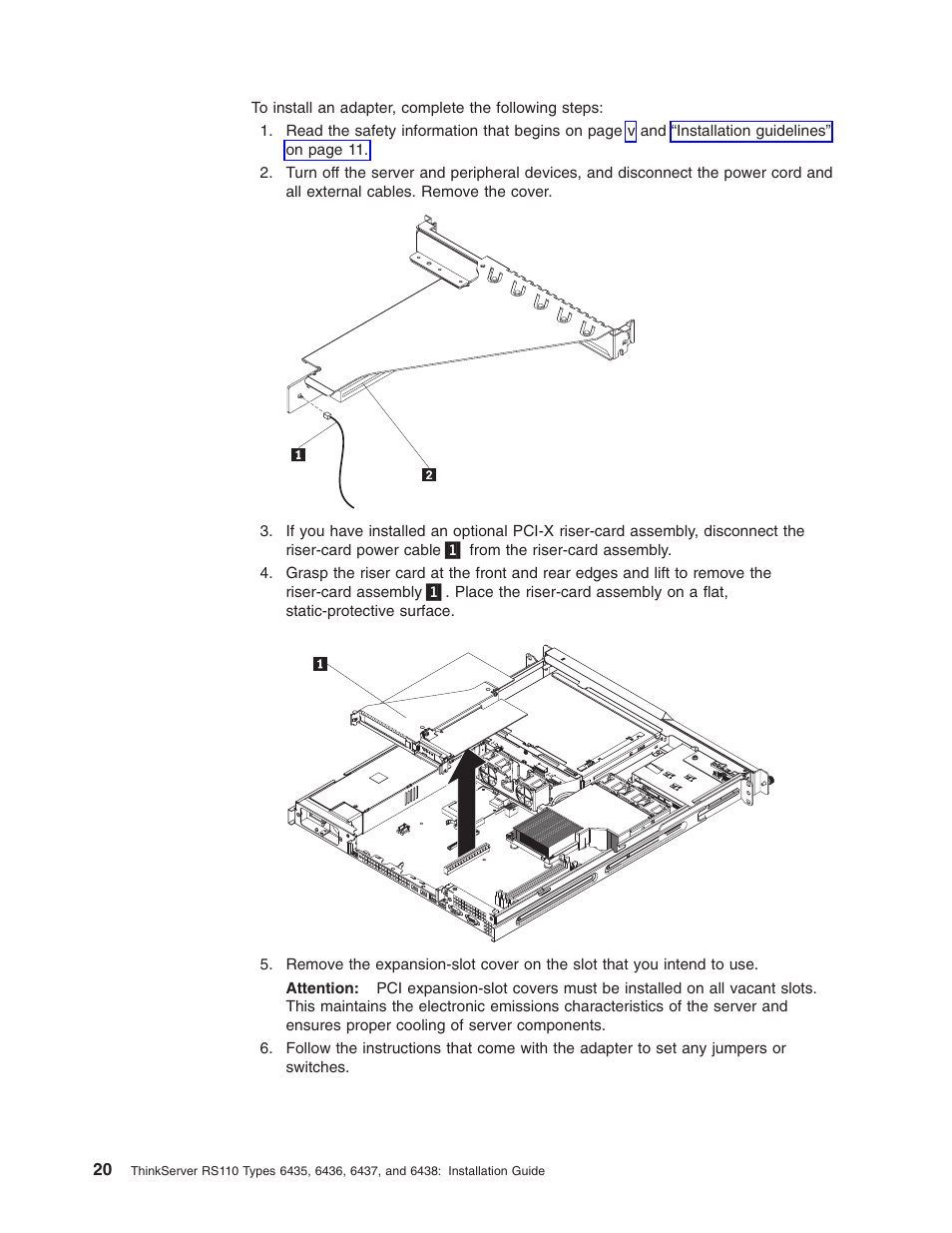 Lenovo ThinkServer RS110 User Manual | Page 34 / 90