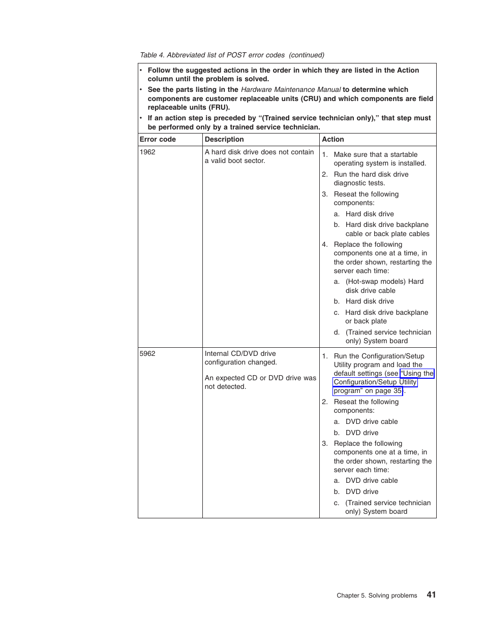 Lenovo ThinkServer RS110 User Manual | Page 55 / 90