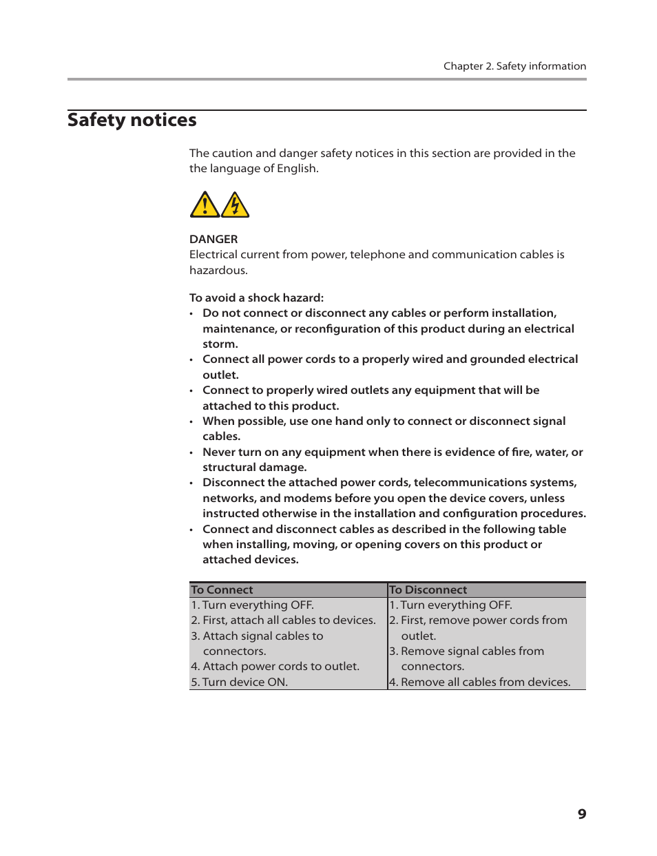 Safety notices | Lenovo IdeaCentre K200 User Manual | Page 11 / 49