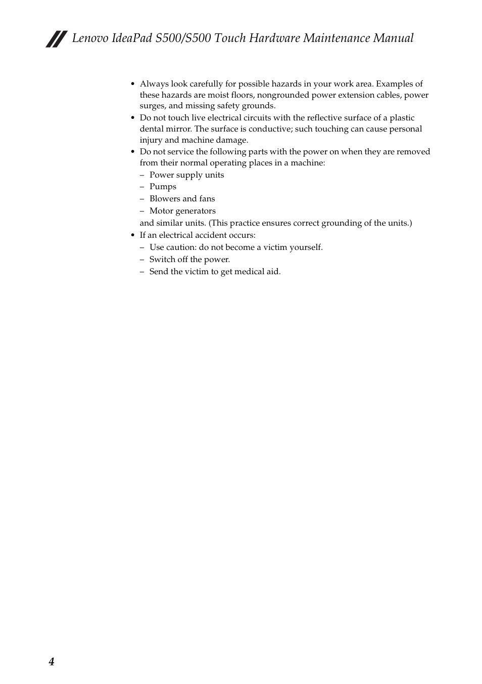 Lenovo IdeaPad S500 Notebook User Manual | Page 8 / 84