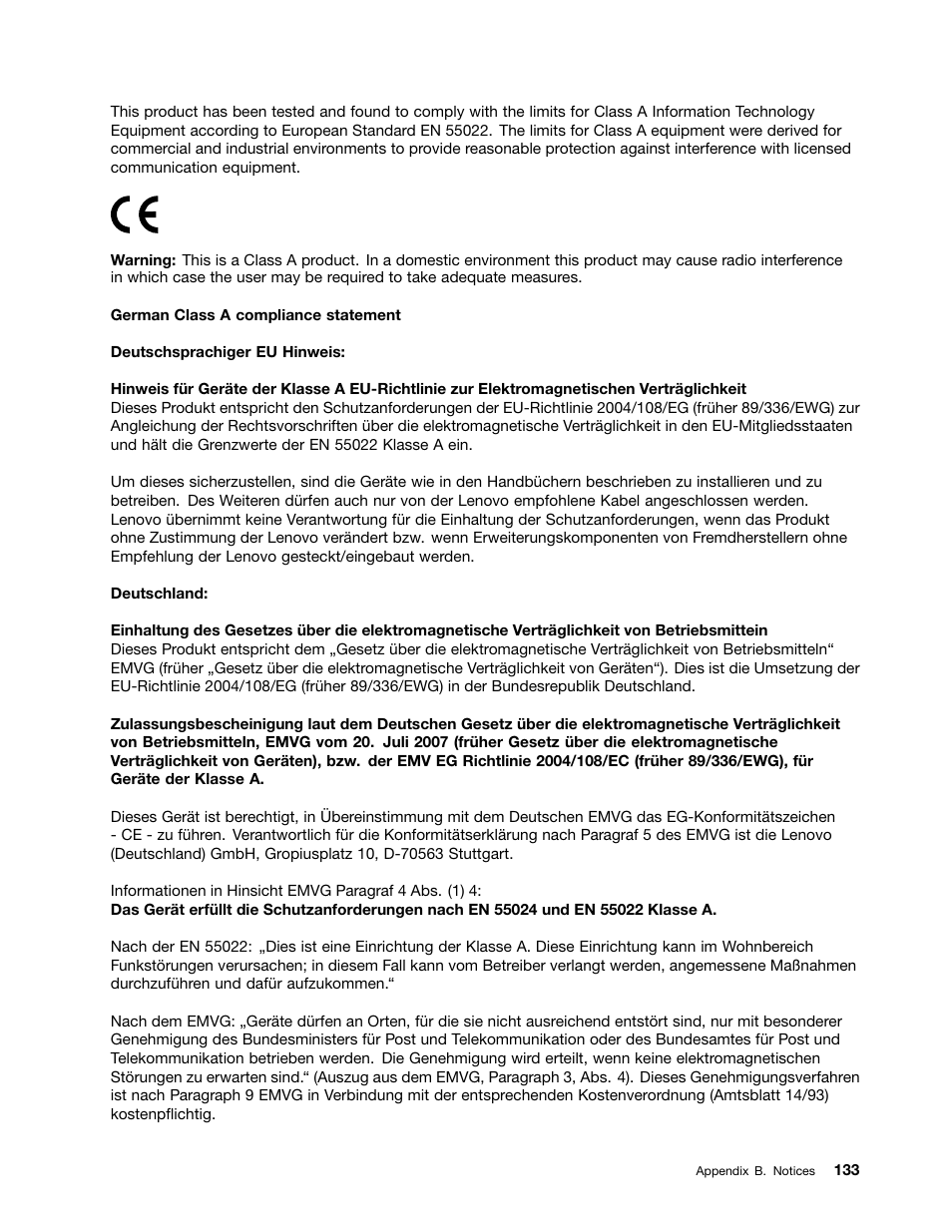 Lenovo THINKSERVER TD230 User Manual | Page 143 / 150