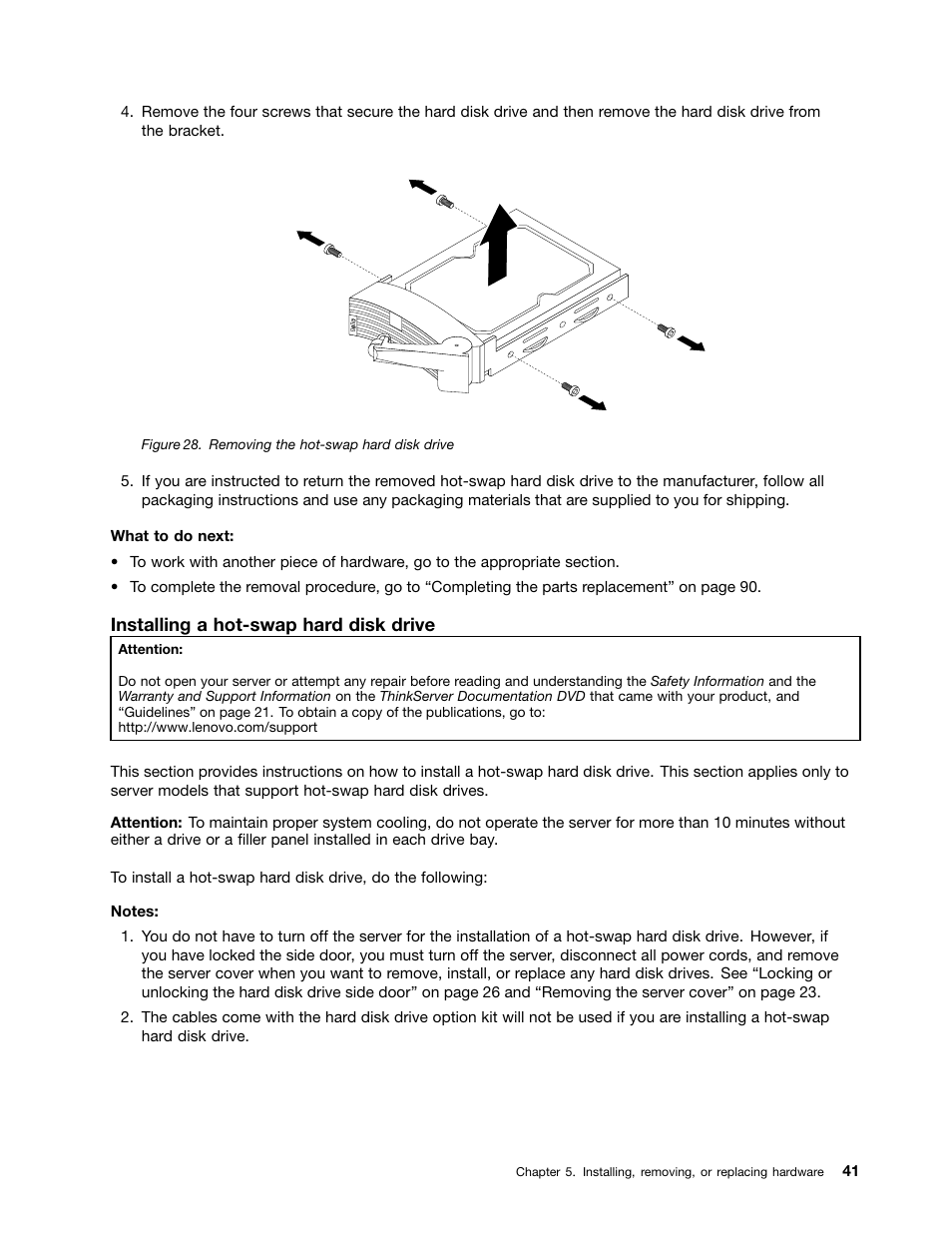 Lenovo THINKSERVER TD230 User Manual | Page 51 / 150