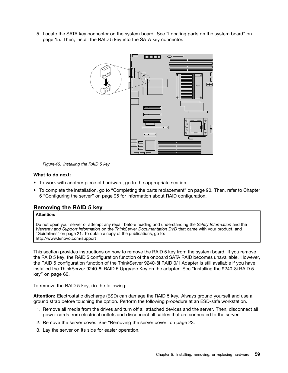 Lenovo THINKSERVER TD230 User Manual | Page 69 / 150