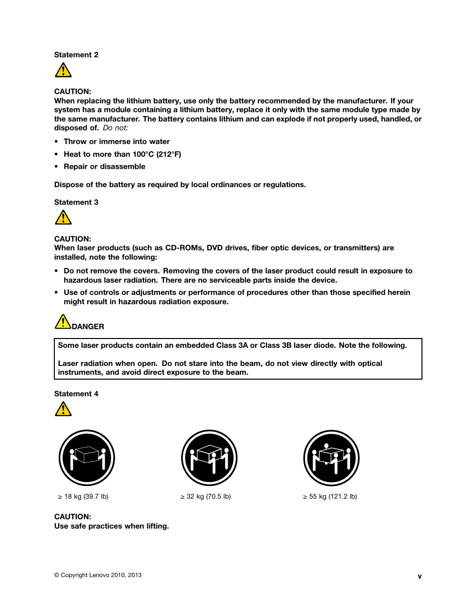 Lenovo THINKSERVER TD230 User Manual | Page 7 / 150