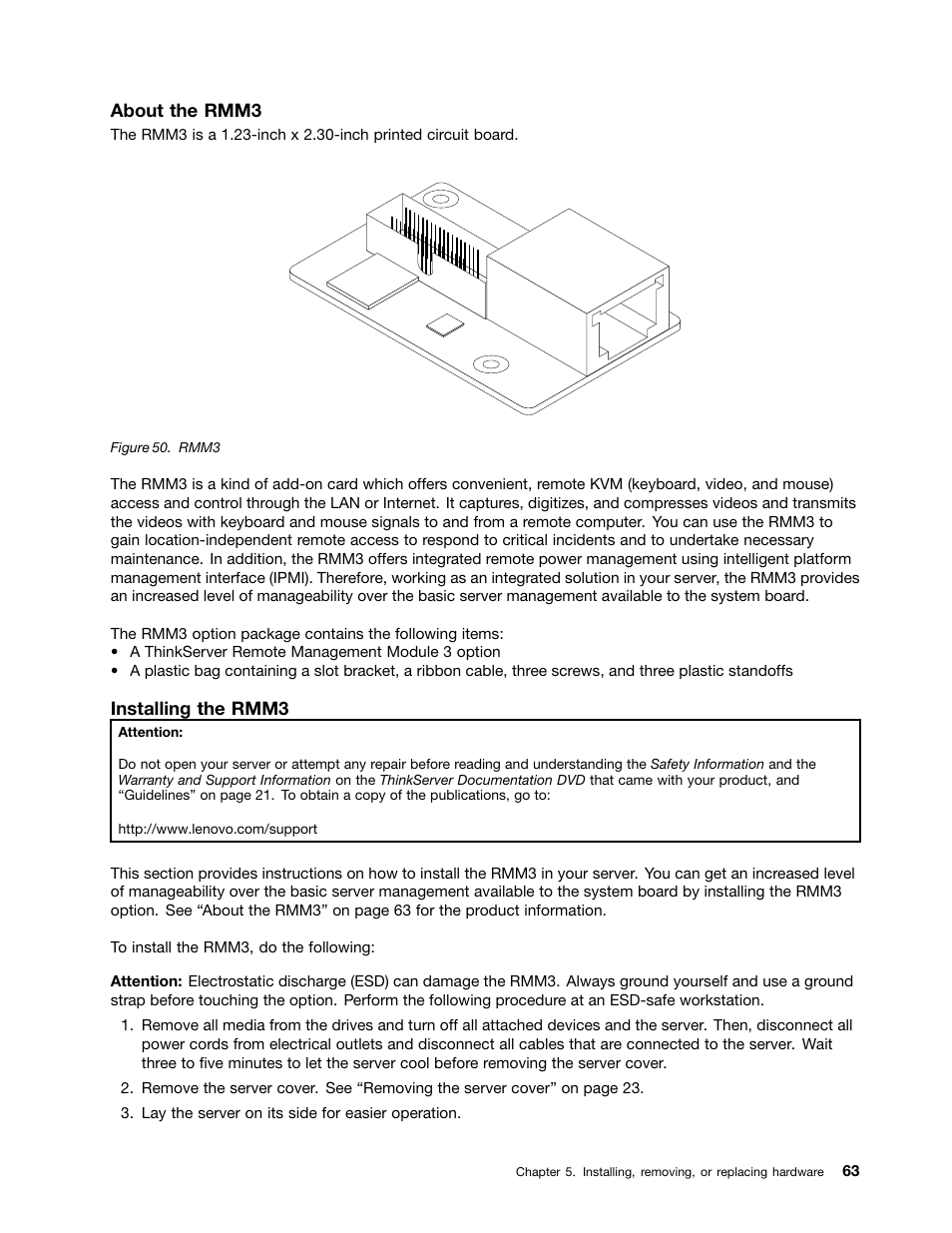 Lenovo THINKSERVER TD230 User Manual | Page 73 / 150