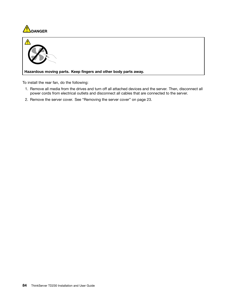 Lenovo THINKSERVER TD230 User Manual | Page 94 / 150