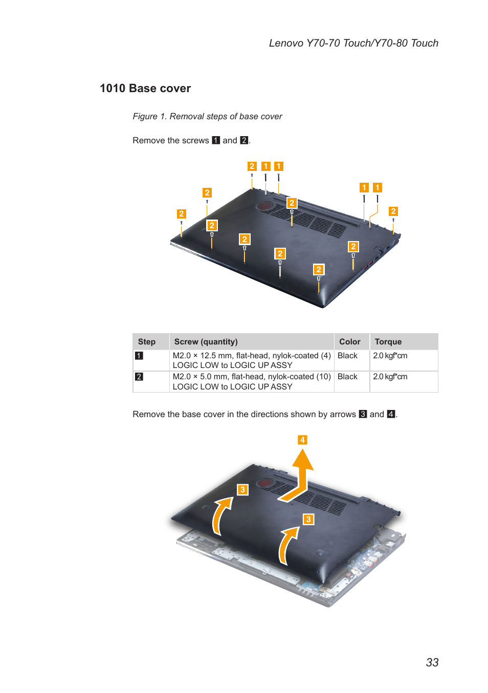 1010 base cover | Lenovo Y70-70 Touch Notebook User Manual | Page 37 / 81