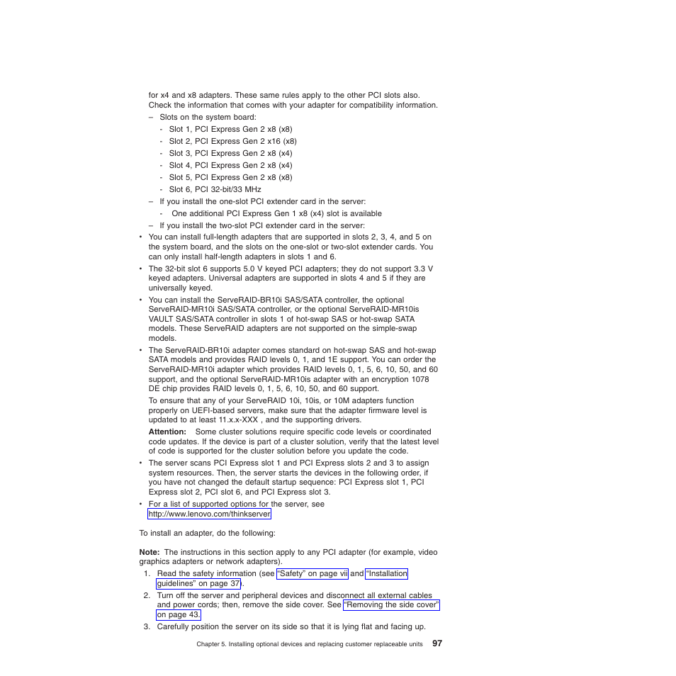 Lenovo ThinkServer TD200 User Manual | Page 115 / 228