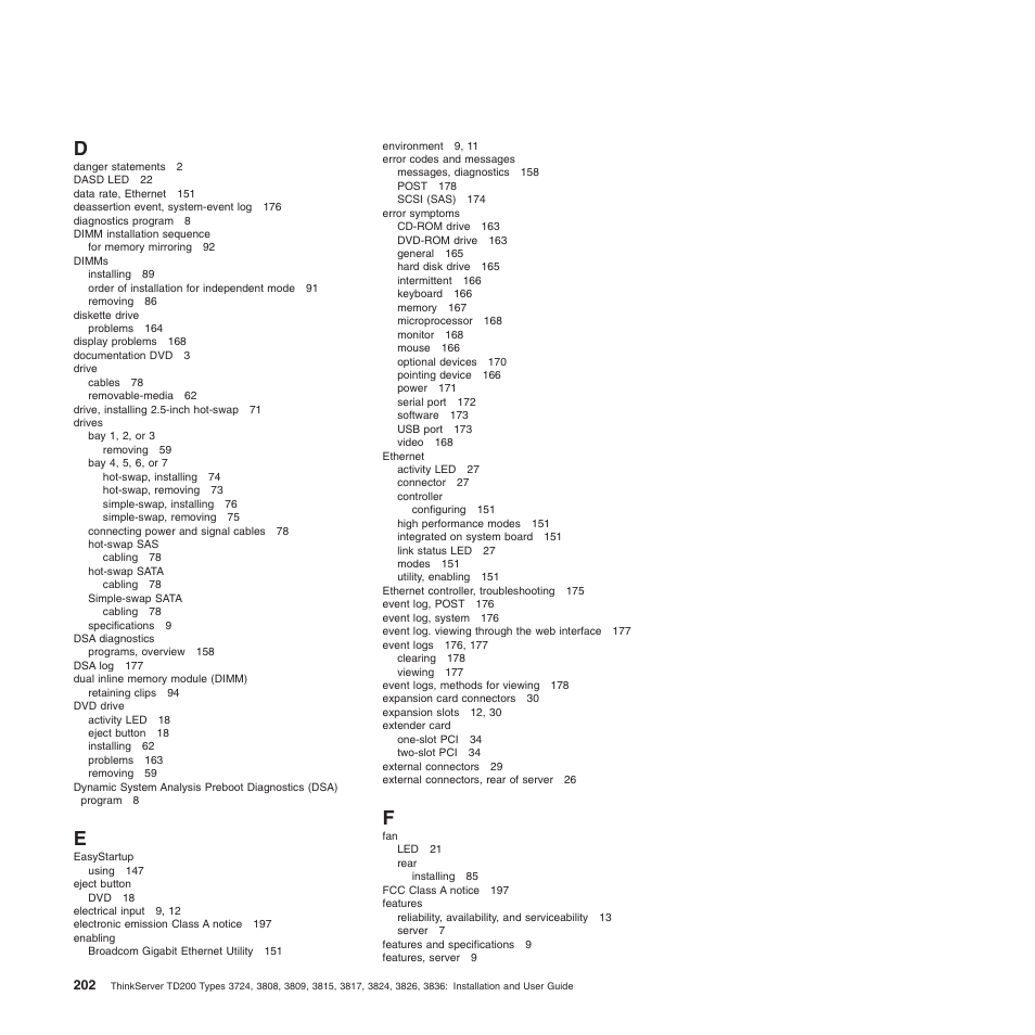 Lenovo ThinkServer TD200 User Manual | Page 220 / 228