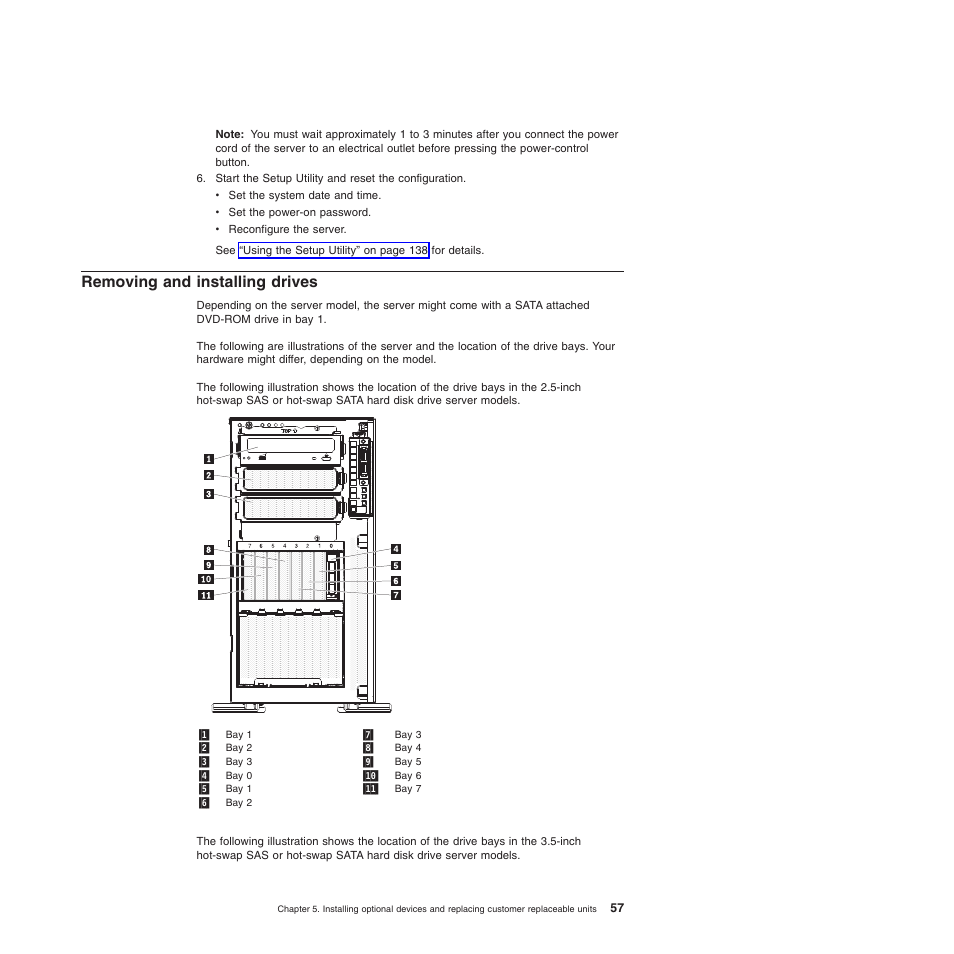 Removing and installing drives | Lenovo ThinkServer TD200 User Manual | Page 75 / 228