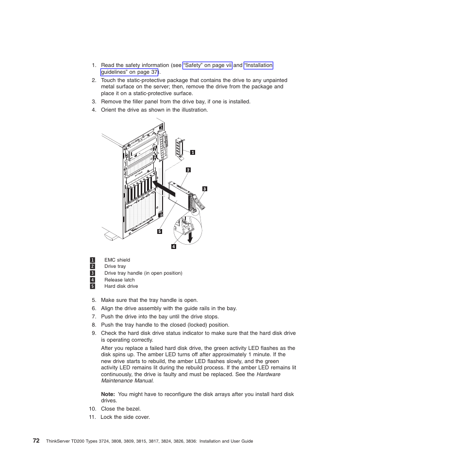 Lenovo ThinkServer TD200 User Manual | Page 90 / 228