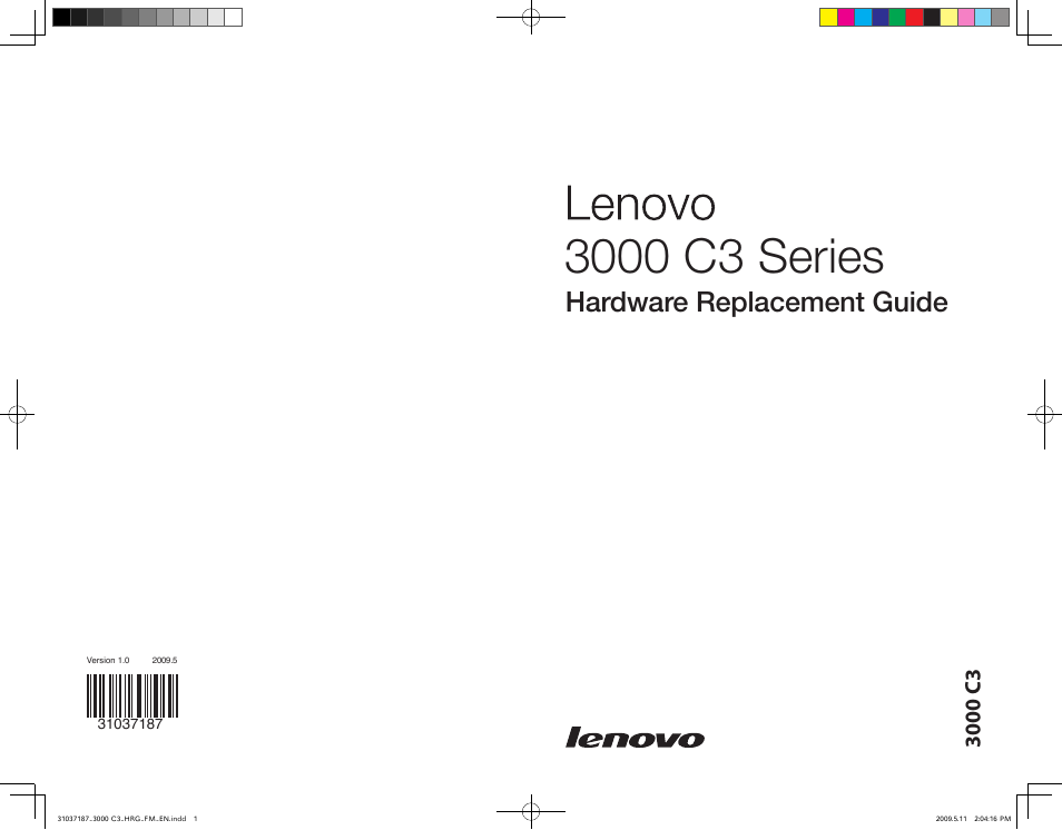 Lenovo 3000 C305 All-In-One User Manual | 17 pages